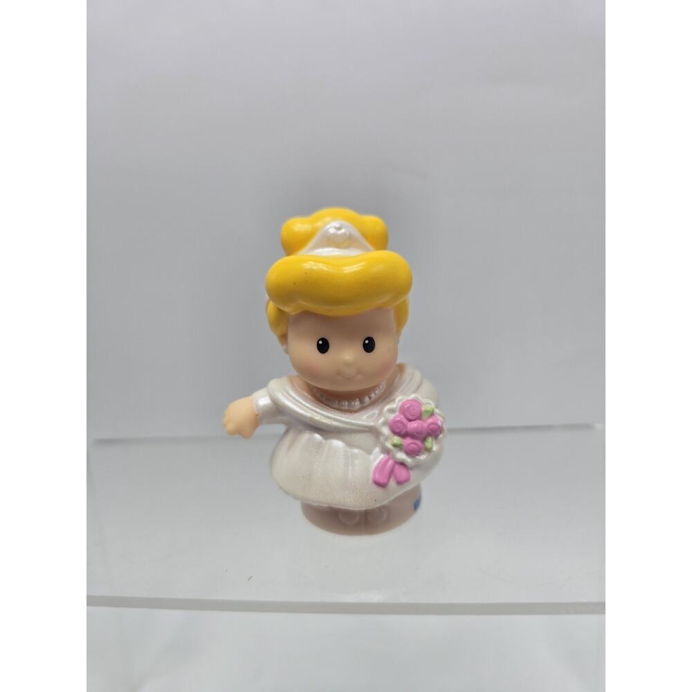 Fisher Price Little People Disney Princess Cinderella Wedding Figure